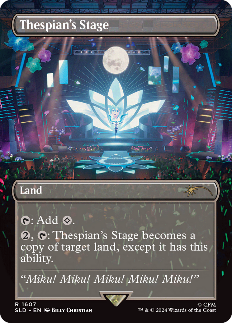 Thespian's Stage - Borderless - Full Art [SLD-1607]