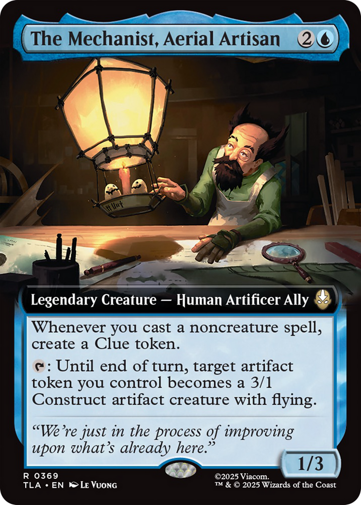 The Mechanist, Aerial Artisan - Extended Art [TLA-369]