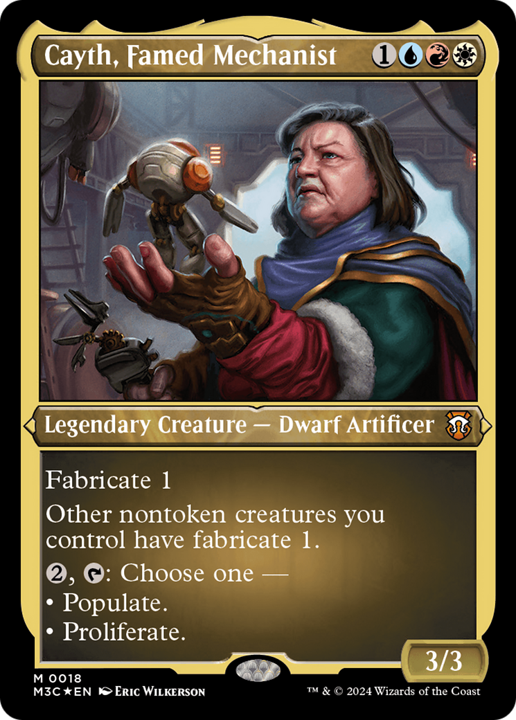 Cayth, Famed Mechanist [M3C-18]