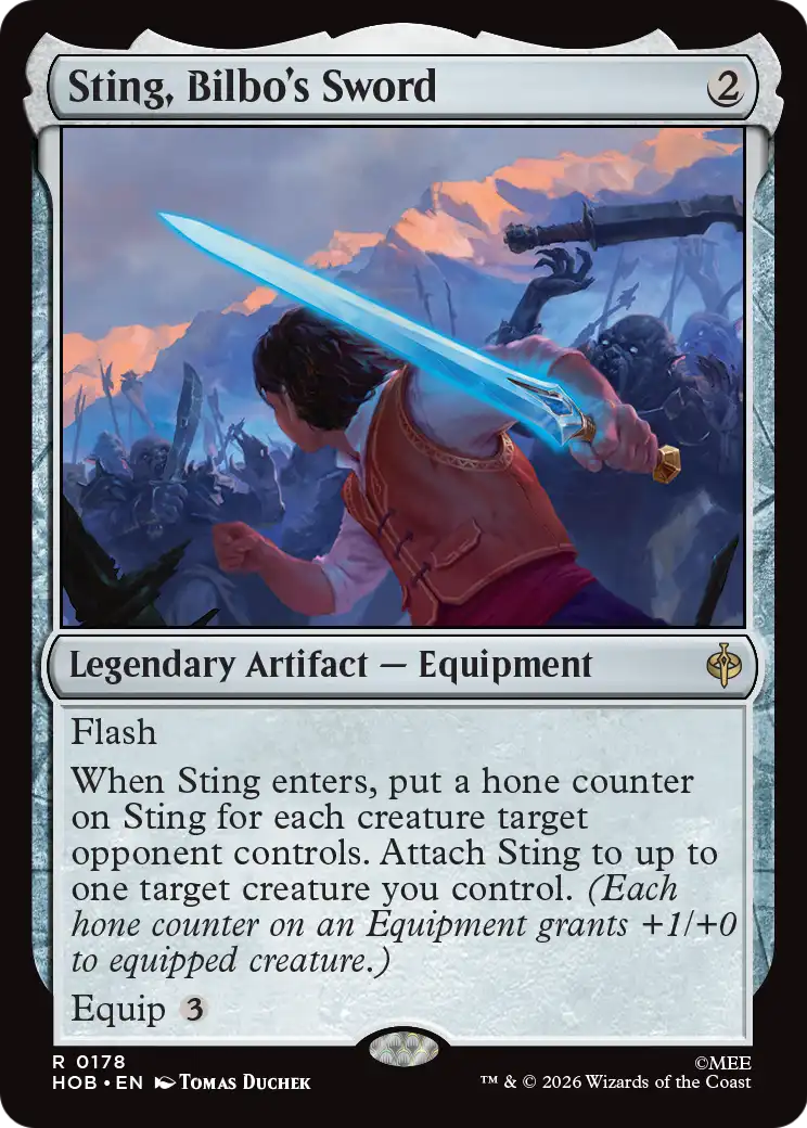 Sting, Bilbo's Sword [HOB-178]