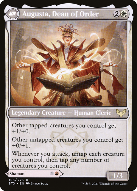 Plargg, Dean of Chaos // Augusta, Dean of Order [PLST-STX-155]