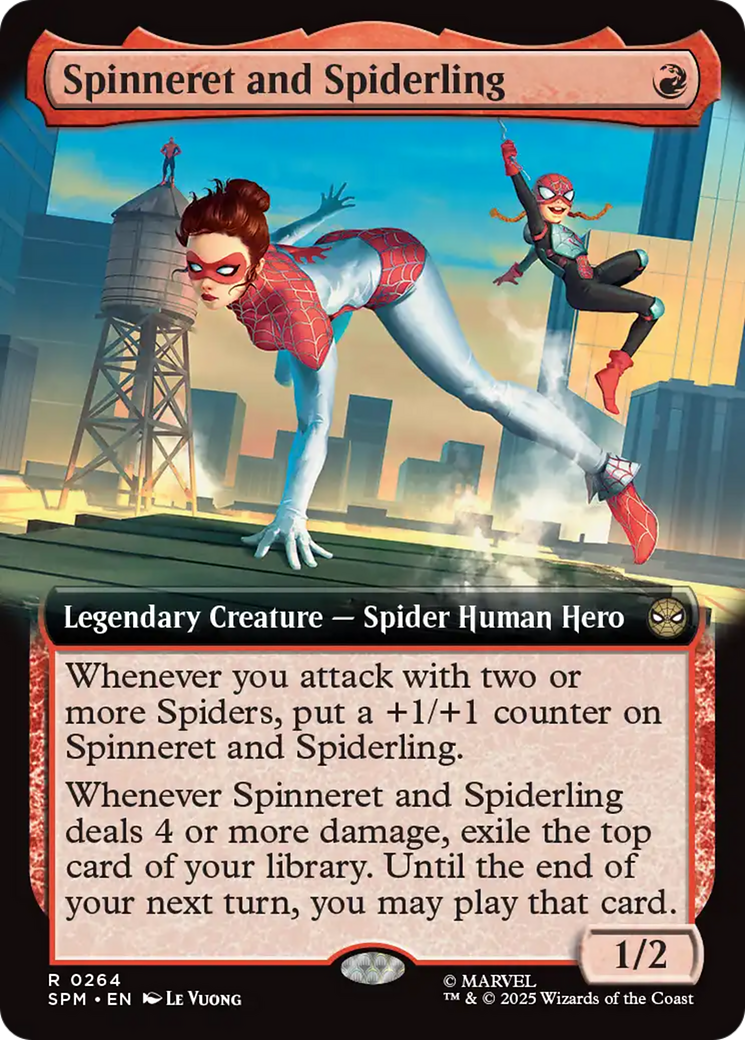 Spinneret and Spiderling - Extended Art [SPM-264]