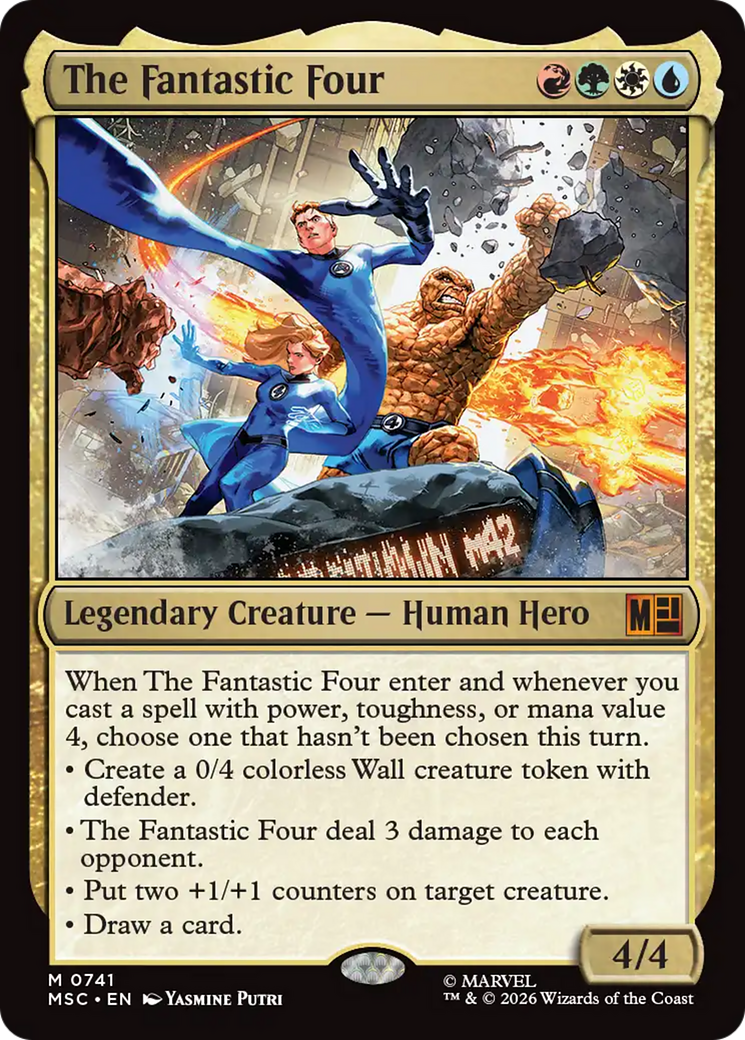 The Fantastic Four [MSC-741]