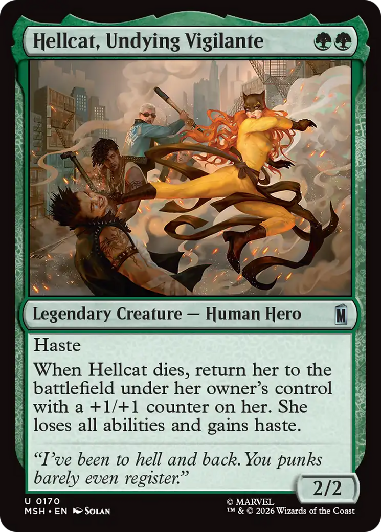 Hellcat, Undying Vigilante [MSH-170]