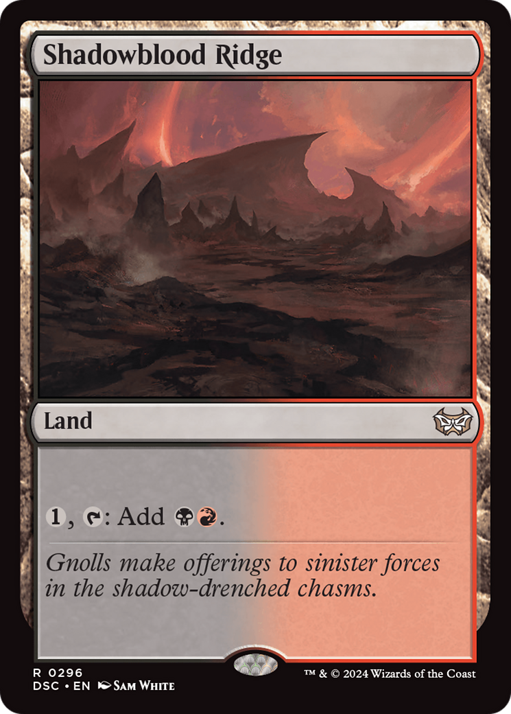 Shadowblood Ridge [DSC-296]