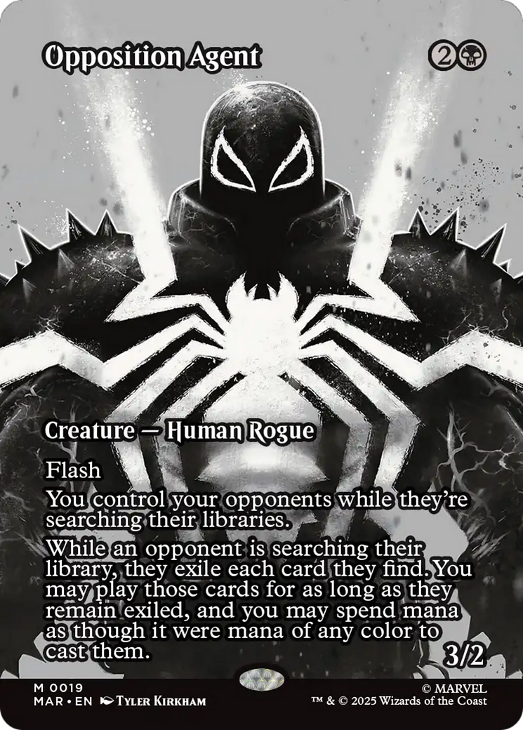Opposition Agent - Borderless - Full Art [MAR-19]