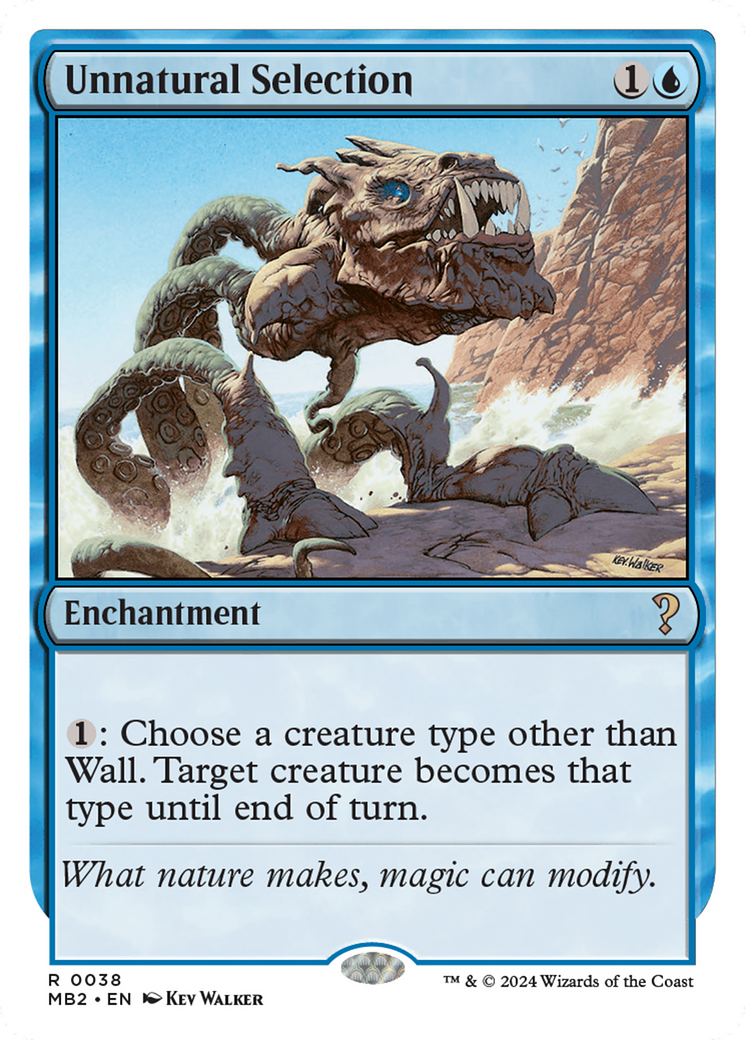 Unnatural Selection [MB2-38]