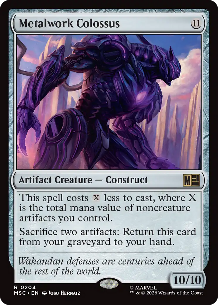 Metalwork Colossus [MSC-204]