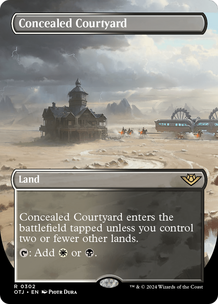 Concealed Courtyard - Borderless [OTJ-302]