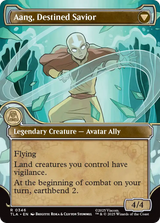 Aang, at the Crossroads // Aang, Destined Savior - Borderless - Showcase [TLA-346]