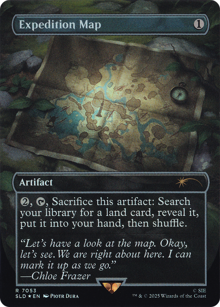 Expedition Map - Borderless - Full Art [SLD-7053]