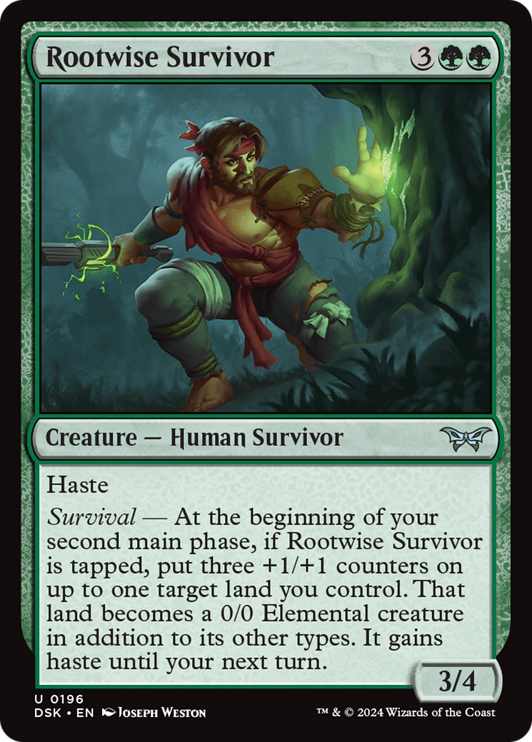 Rootwise Survivor [DSK-196]
