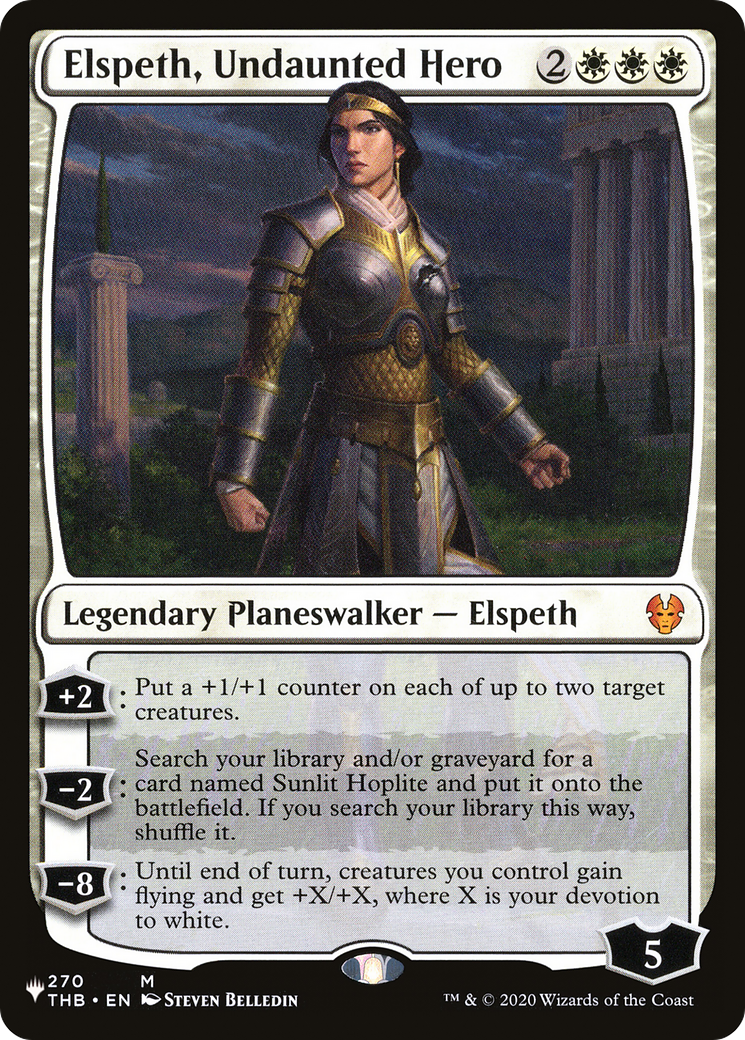 Elspeth, Undaunted Hero [PLST-THB-270]