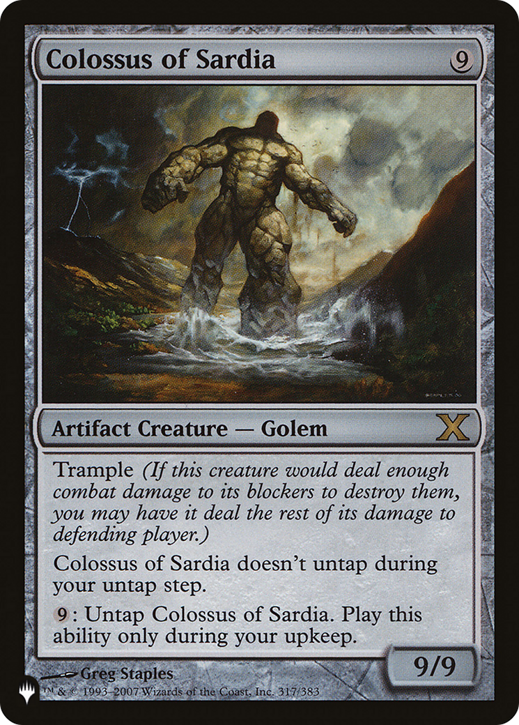 Colossus of Sardia [PLST-10E-317]