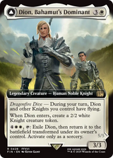 Dion, Bahamut's Dominant // Bahamut, Warden of Light - Extended Art [FIN-428]