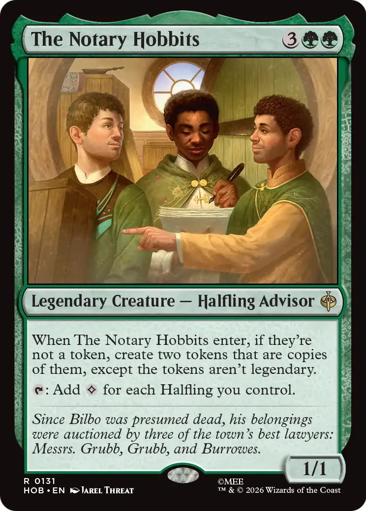 The Notary Hobbits [HOB-131]