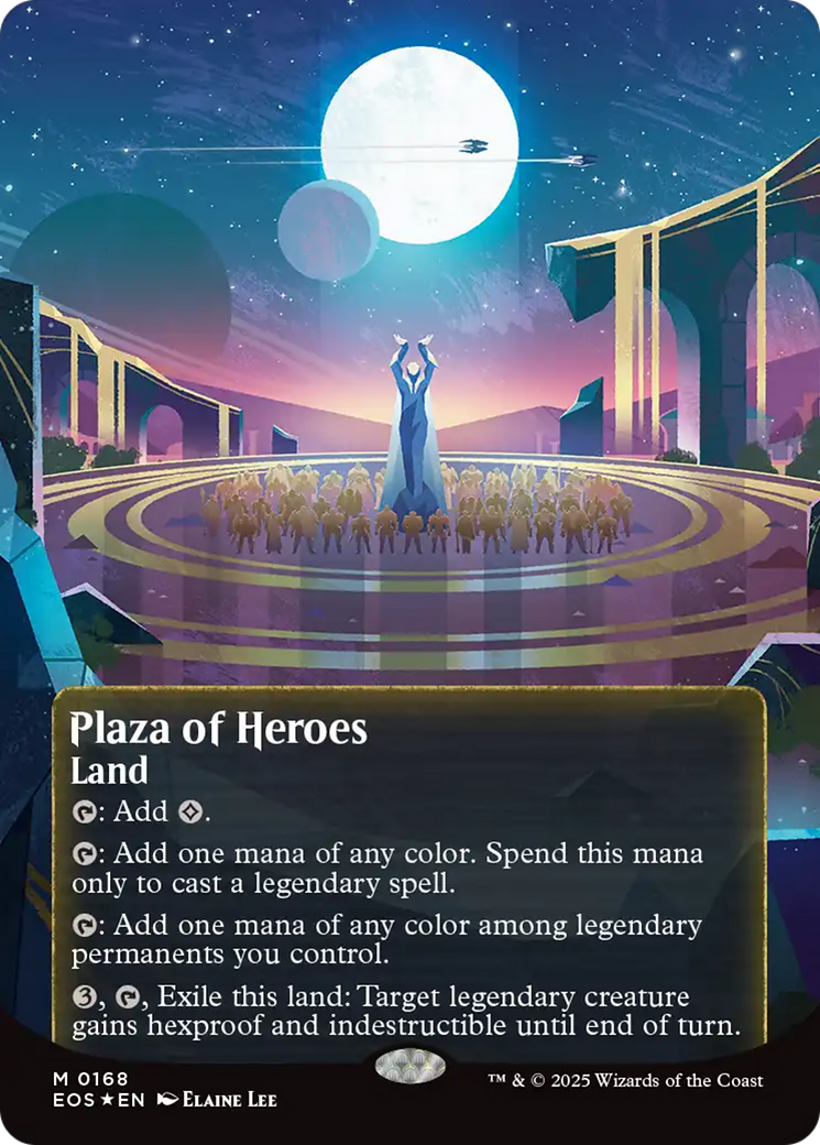 Plaza of Heroes - Borderless [EOS-168]