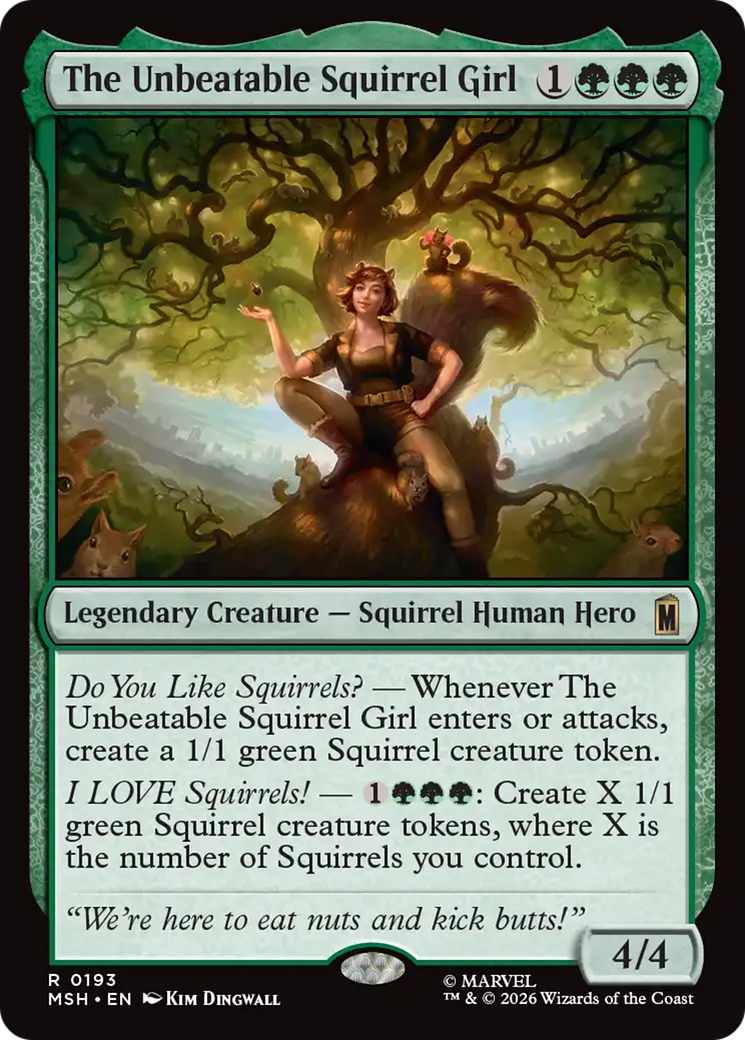 The Unbeatable Squirrel Girl [MSH-193]
