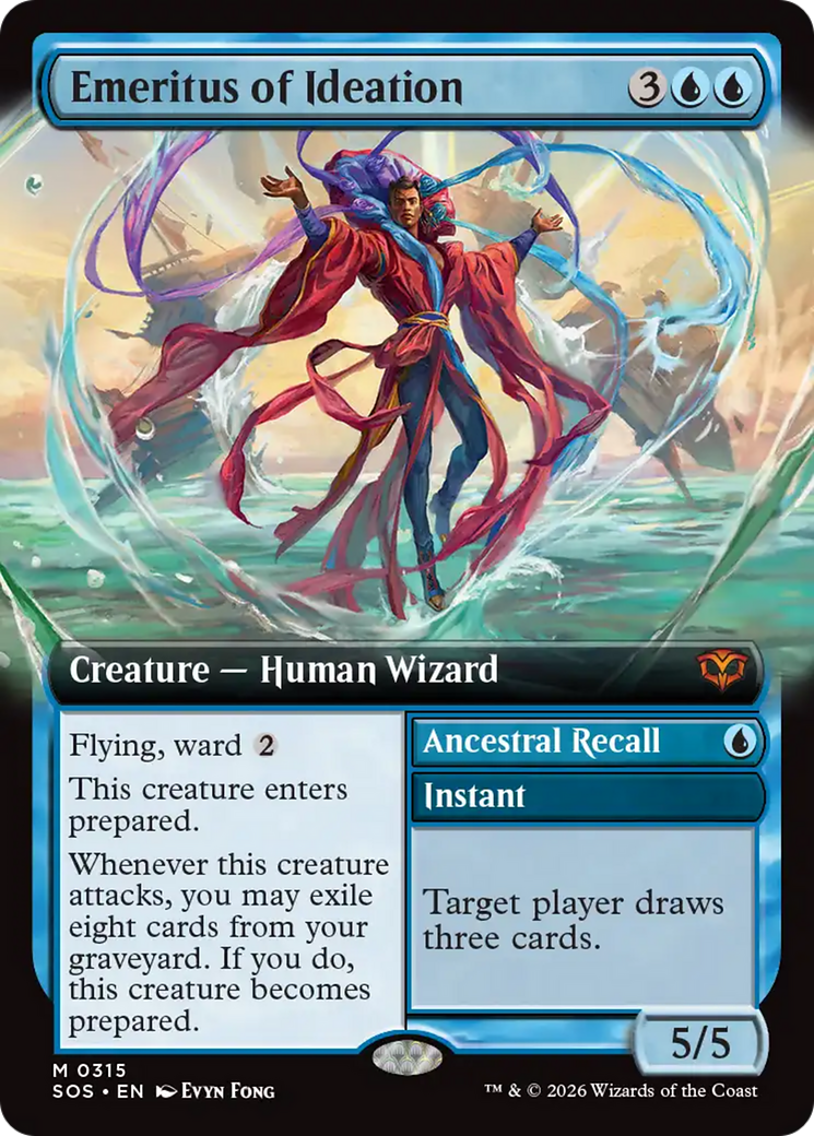 Emeritus of Ideation // Ancestral Recall - Extended Art [SOS-315]