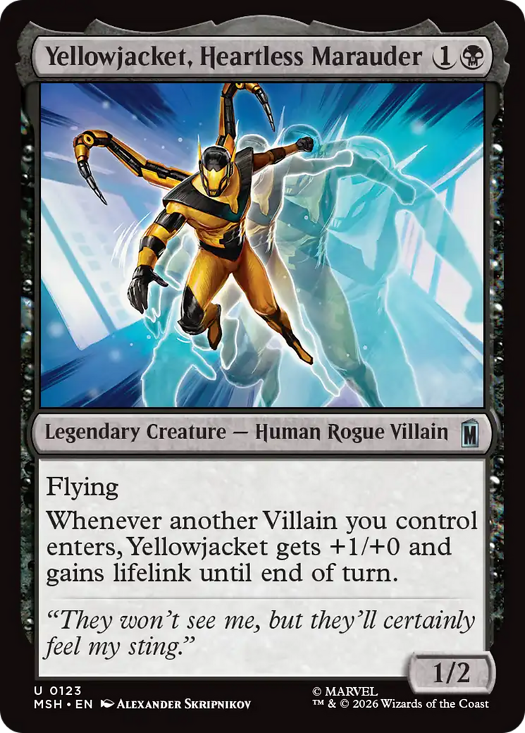 Yellowjacket, Heartless Marauder [MSH-123]