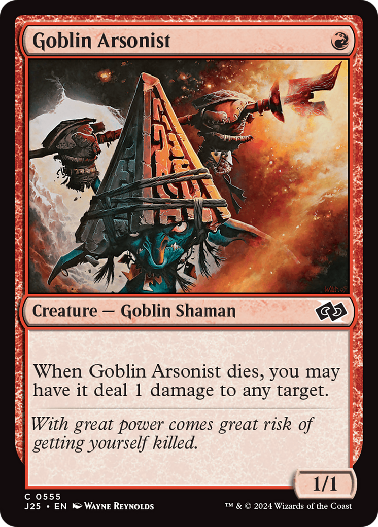 Goblin Arsonist [J25-555]