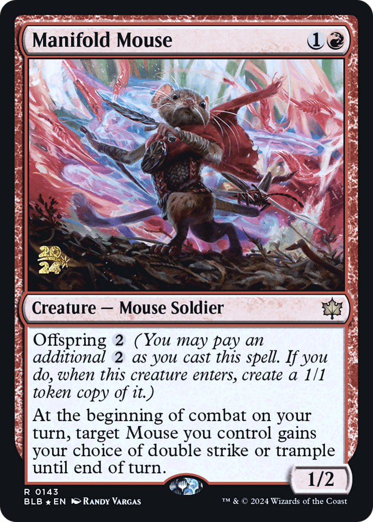 Manifold Mouse - Prerelease Promo [PBLB-143s]