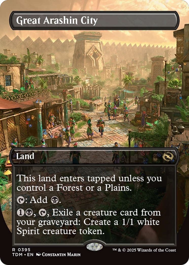 Great Arashin City - Borderless - Full Art [TDM-395]