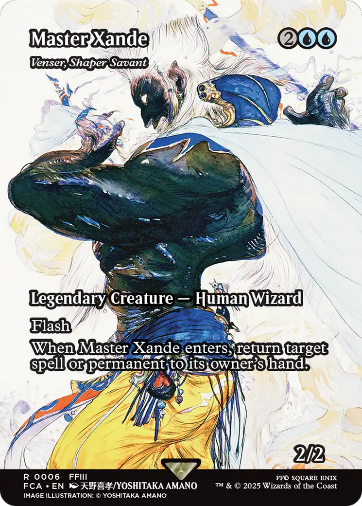 Venser, Shaper Savant - Borderless - Full Art [FCA-6]