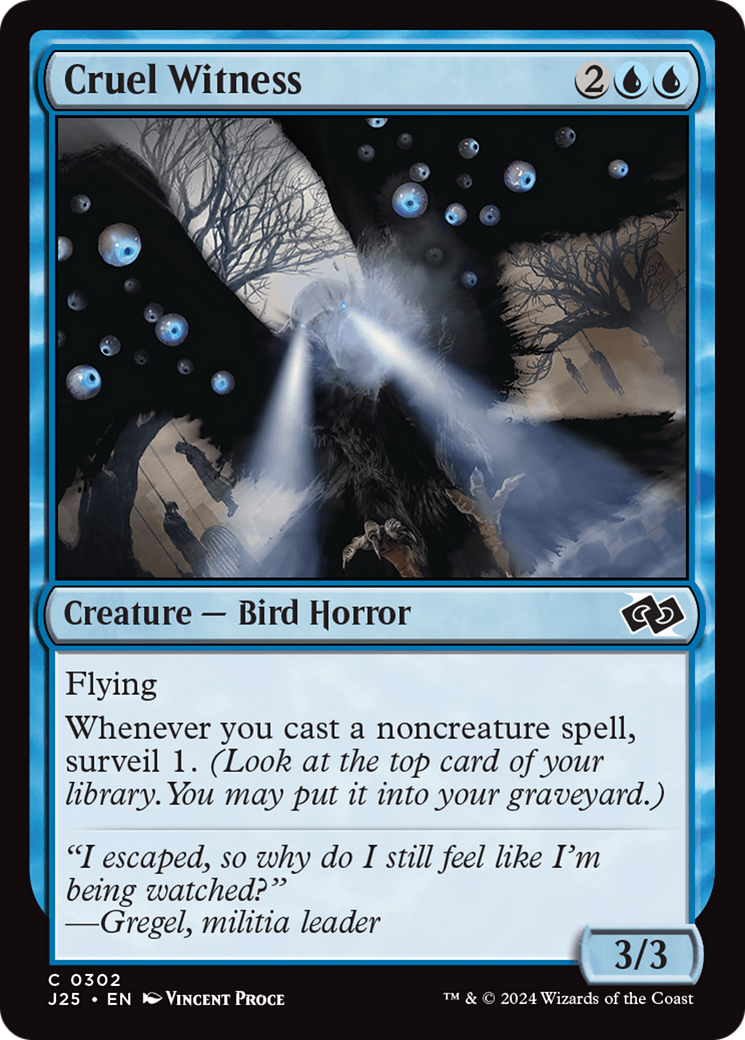 Cruel Witness [J25-302]