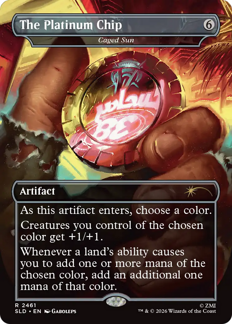 Caged Sun - Borderless - Full Art [SLD-2461]