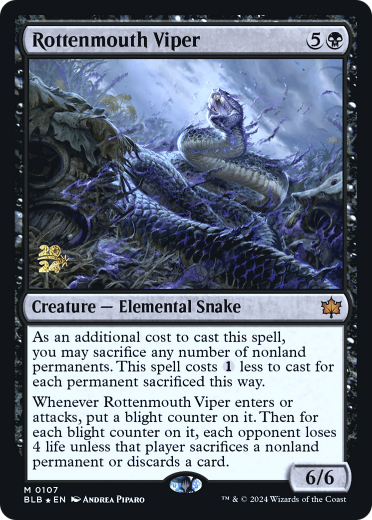 Rottenmouth Viper - Prerelease Promo [PBLB-107s]