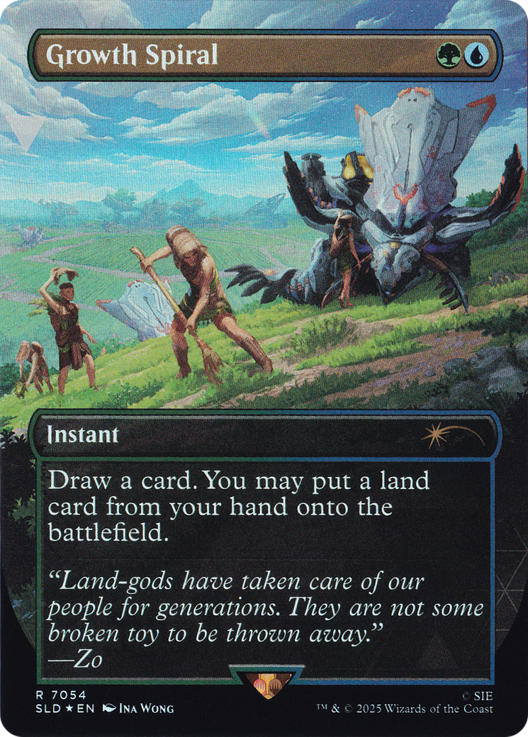 Growth Spiral - Borderless - Full Art [SLD-7054]