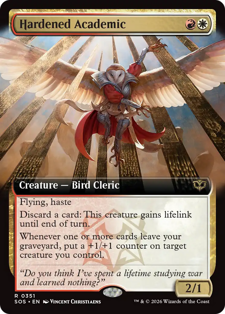 Hardened Academic - Extended Art [SOS-351]