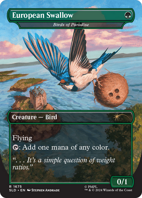 Birds of Paradise // Birds of Paradise - Borderless - Full Art [SLD-1675]