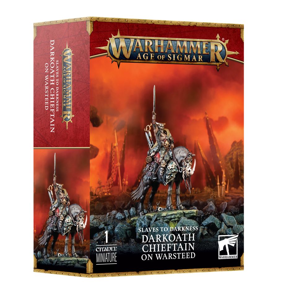 Darkoath Chieftan on Warsteed