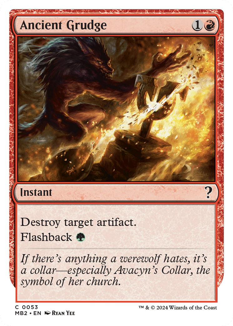 Ancient Grudge [MB2-53]