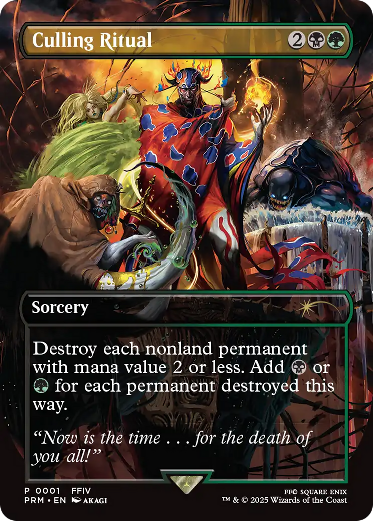 Culling Ritual - Borderless - Full Art - Promo [PW25-4]
