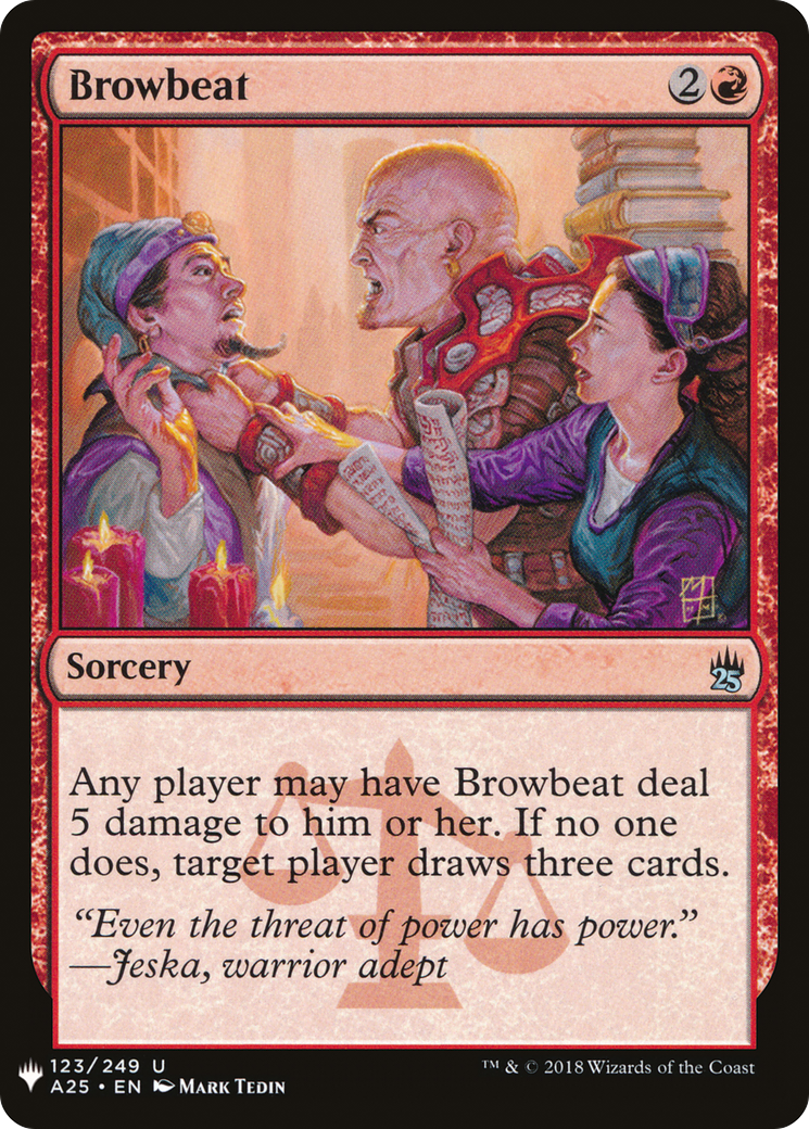 Browbeat [PLST-A25-123]