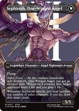 Sephiroth, Fabled SOLDIER // Sephiroth, One-Winged Angel - Borderless - Surge Foil - Full Art [FIN-527]