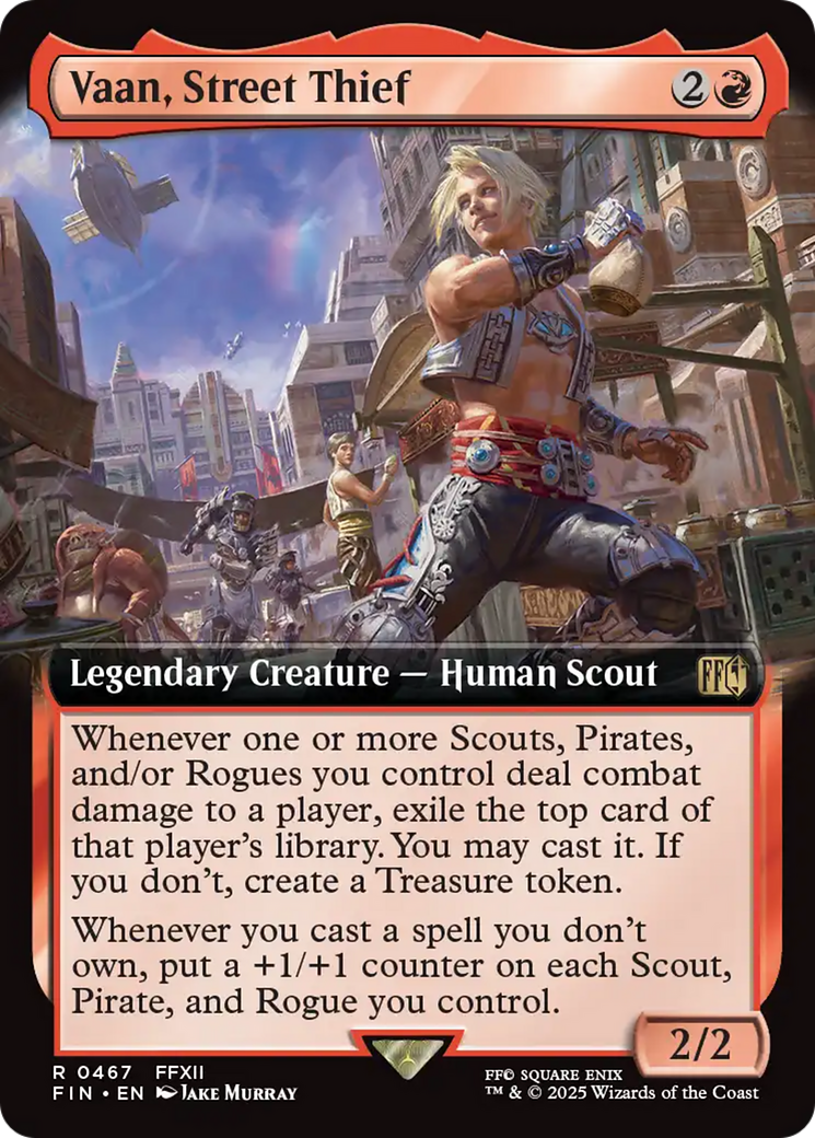 Vaan, Street Thief - Extended Art [FIN-467]
