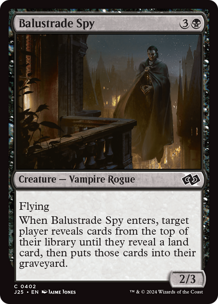 Balustrade Spy [J25-402]
