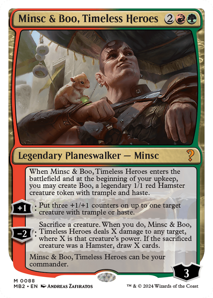 Minsc & Boo, Timeless Heroes [MB2-88]