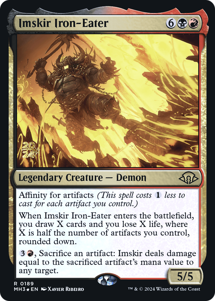 Imskir Iron-Eater - Prerelease Promo [PMH3-189s]