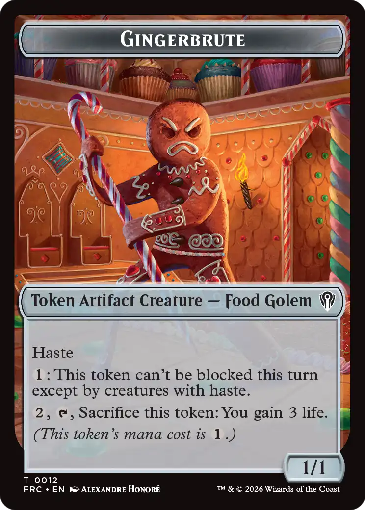 Gingerbrute Token [TFRC-12]