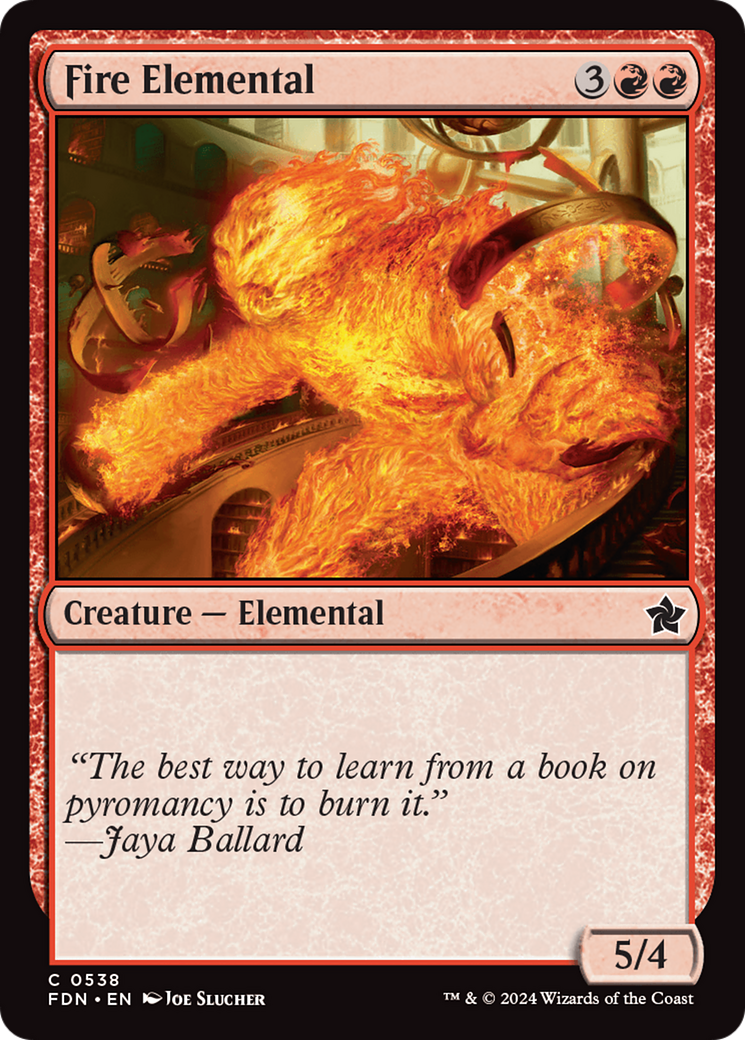 Fire Elemental [FDN-538]