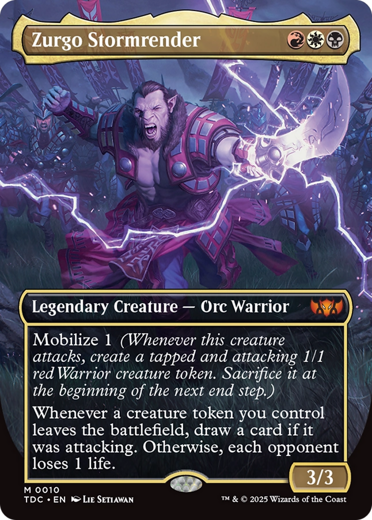 Zurgo Stormrender - Borderless - Full Art [TDC-10]