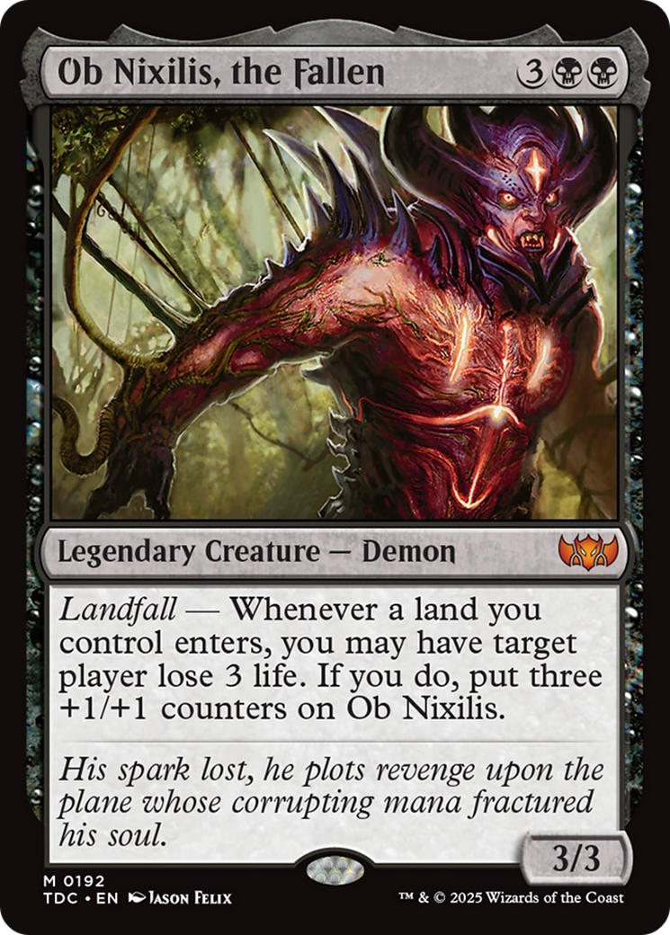 Ob Nixilis, the Fallen [TDC-192]