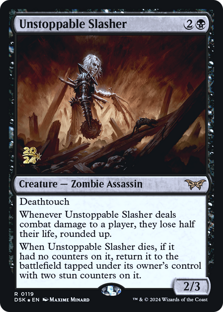 Unstoppable Slasher - Prerelease Promo [PDSK-119s]