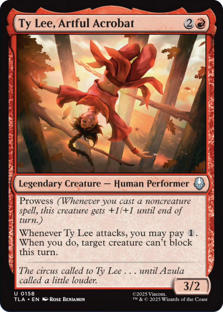 Ty Lee, Artful Acrobat [TLA-158]