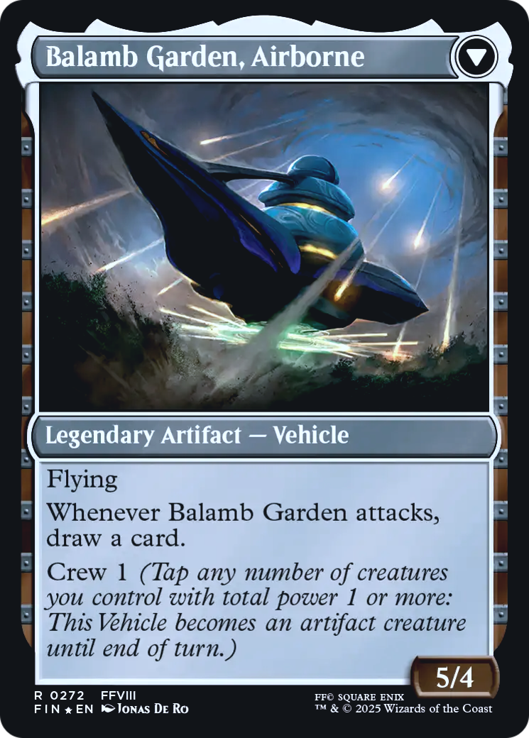 Balamb Garden, SeeD Academy // Balamb Garden, Airborne - Prerelease Promo [PFIN-272s]